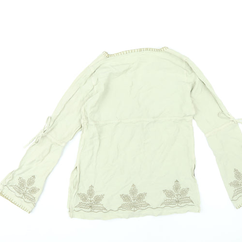 River Island Beige Women’s Blouse UK Size 10