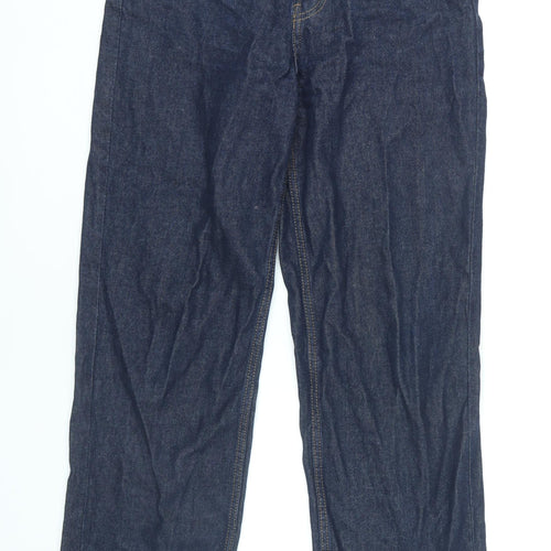 H&M Women's Blue Straight Jeans Size 12