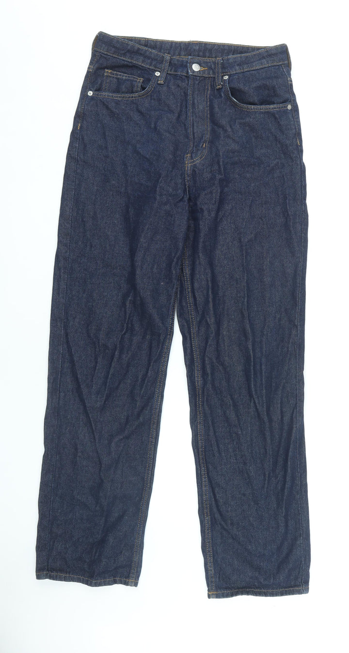 H&M Women's Blue Straight Jeans Size 12