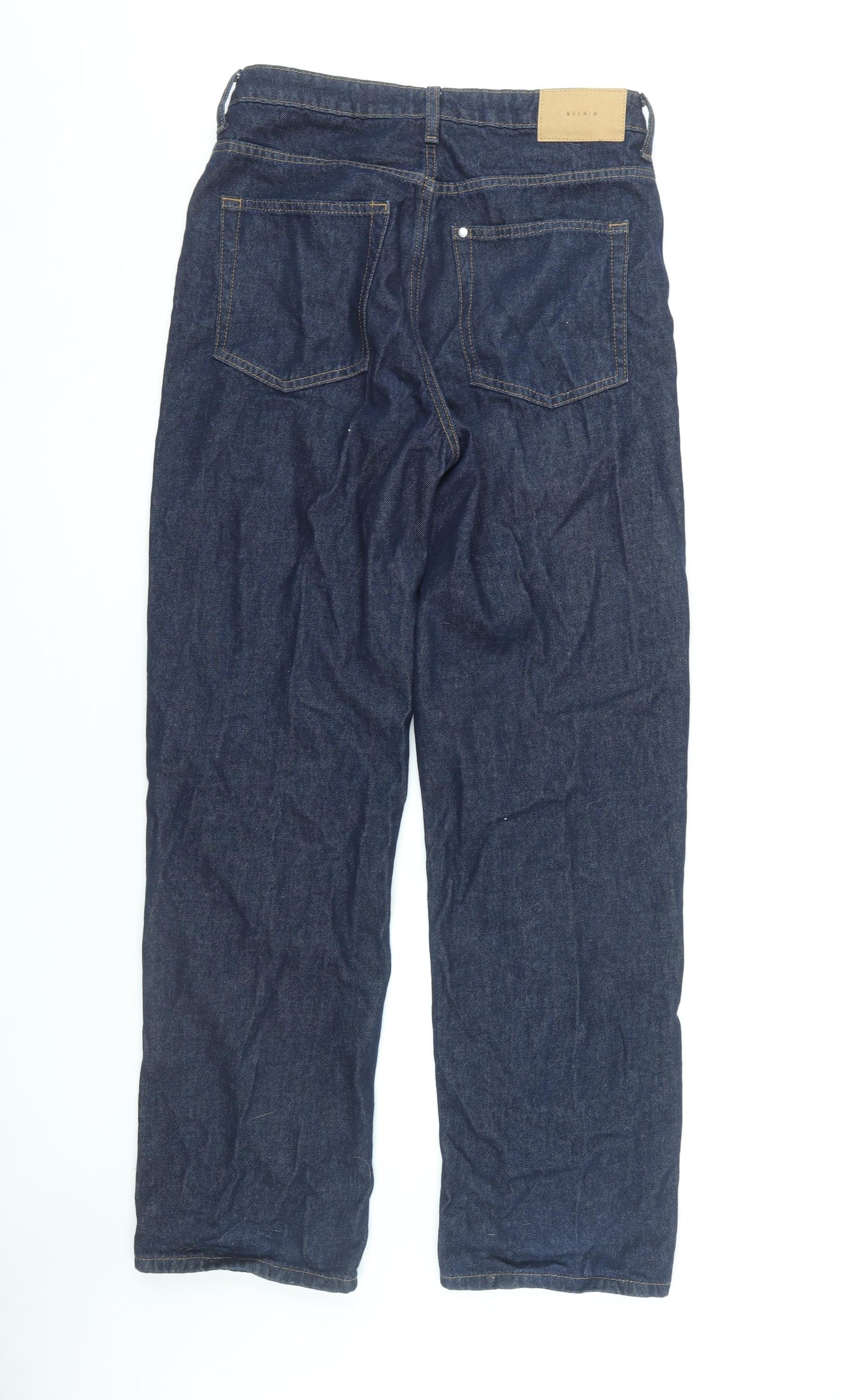 H&M Women's Blue Straight Jeans Size 12