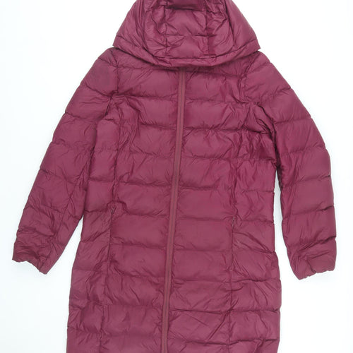 Marks and Spencer Women's Red Puffer Jacket Size 14