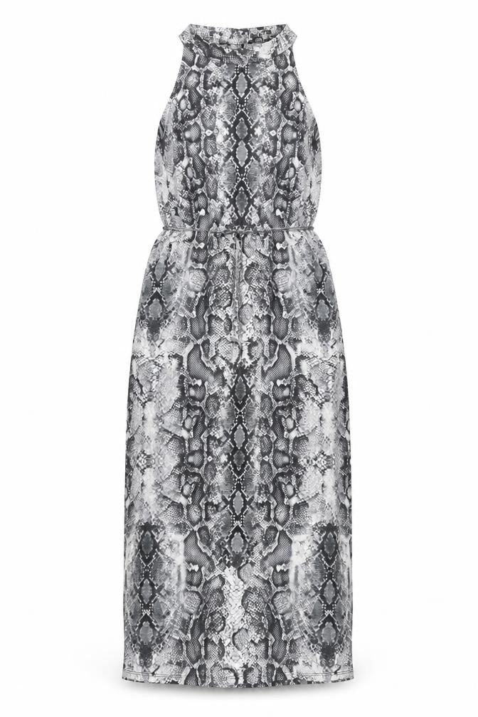 Front view of Oasis Women’s Multicoloured Sleeveless Dress M