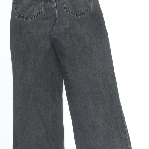 Beyond Her Wide-Leg Women’s Black Jeans, Size S