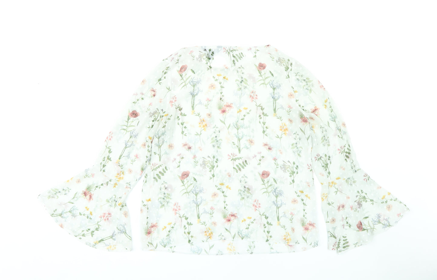 New Look Women Floral Blouse, Size 12, Multicoloured