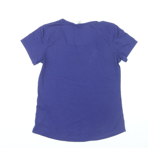Under Armour Women's Purple T-Shirt M - Gym & Training