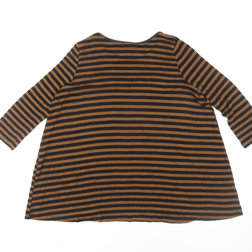 Stradivarius Women's XS Striped Tunic, Multicoloured