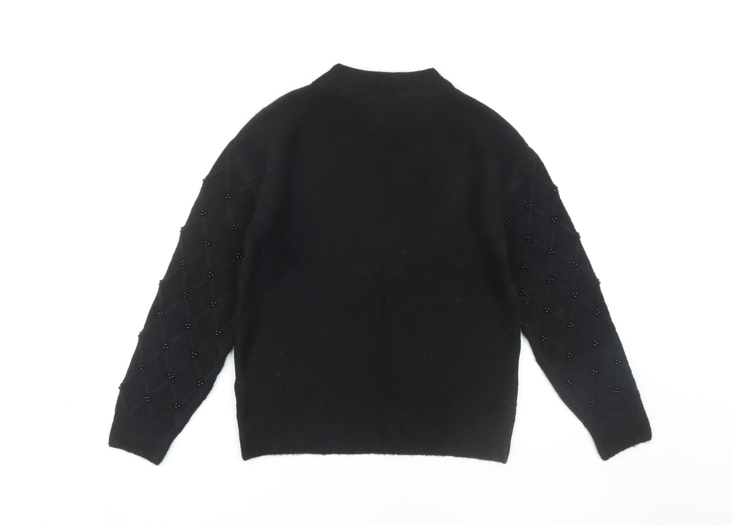 Marks and Spencer Women's Black XS Beaded Jumper
