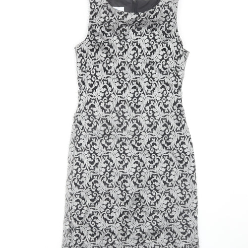 New Look Women’s Black Lace Sleeveless Dress UK 12