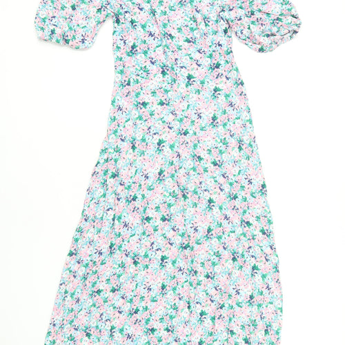 Marks and Spencer Women’s Floral Midi Dress, Size 8