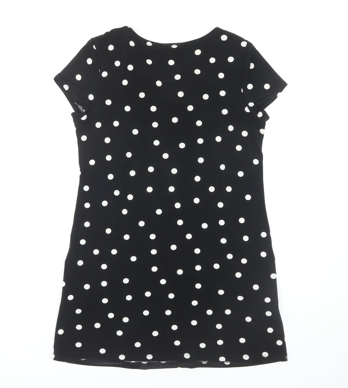 Wallis Black Polka Dot Shift Dress Women S
