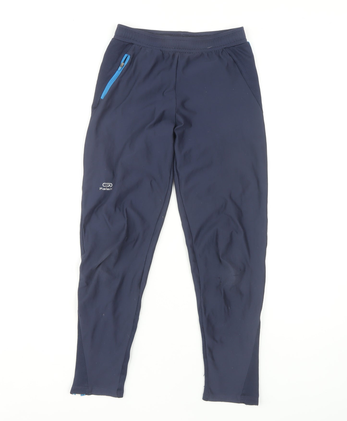 Decathlon Boys Blue Jogger Trousers, Size 10-11Y, Elastic Waist