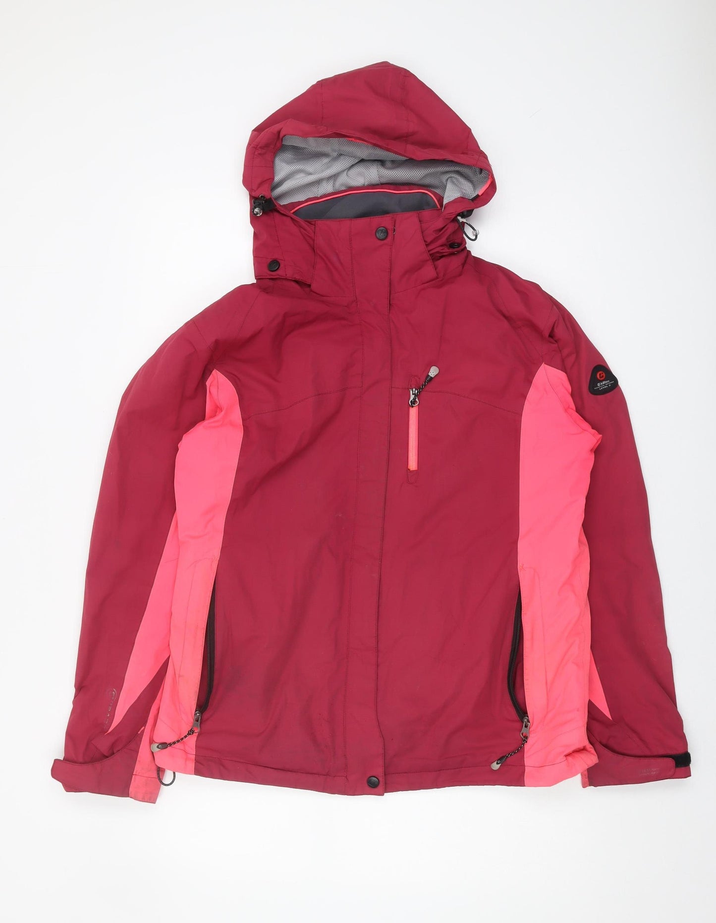 Killtec Women's Pink Mid-Length Puffer Jacket - Size 12
