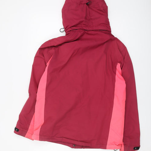 Killtec Women's Pink Mid-Length Puffer Jacket - Size 12