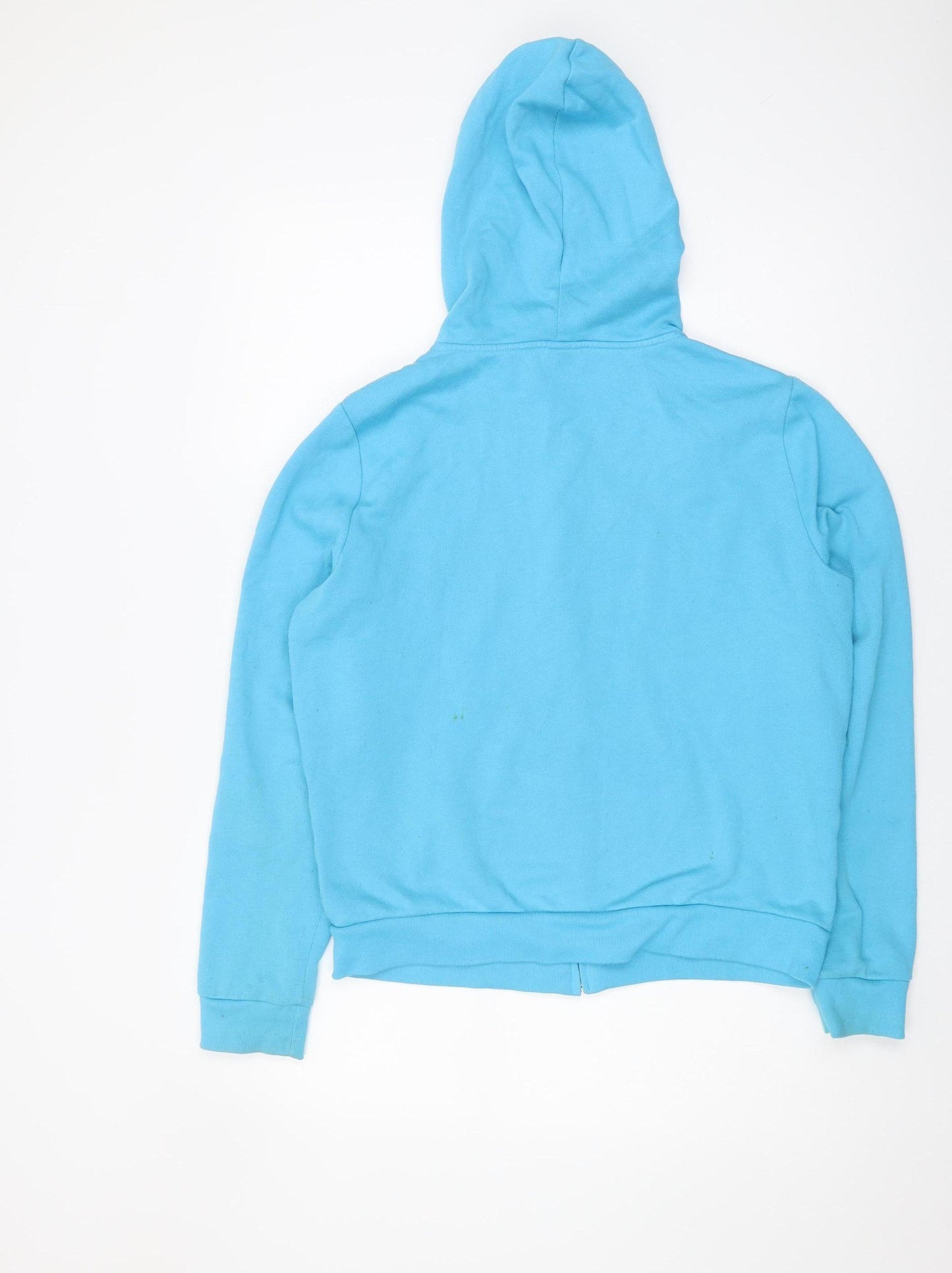 PINK Victoria's Secret Blue Hoodie Women M Full Zip Casual