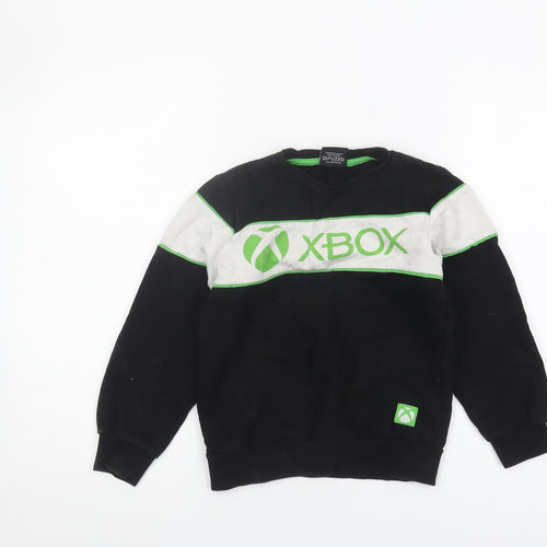 XBOX Boys Black Pullover Sweatshirt 8 Years Crew Neck