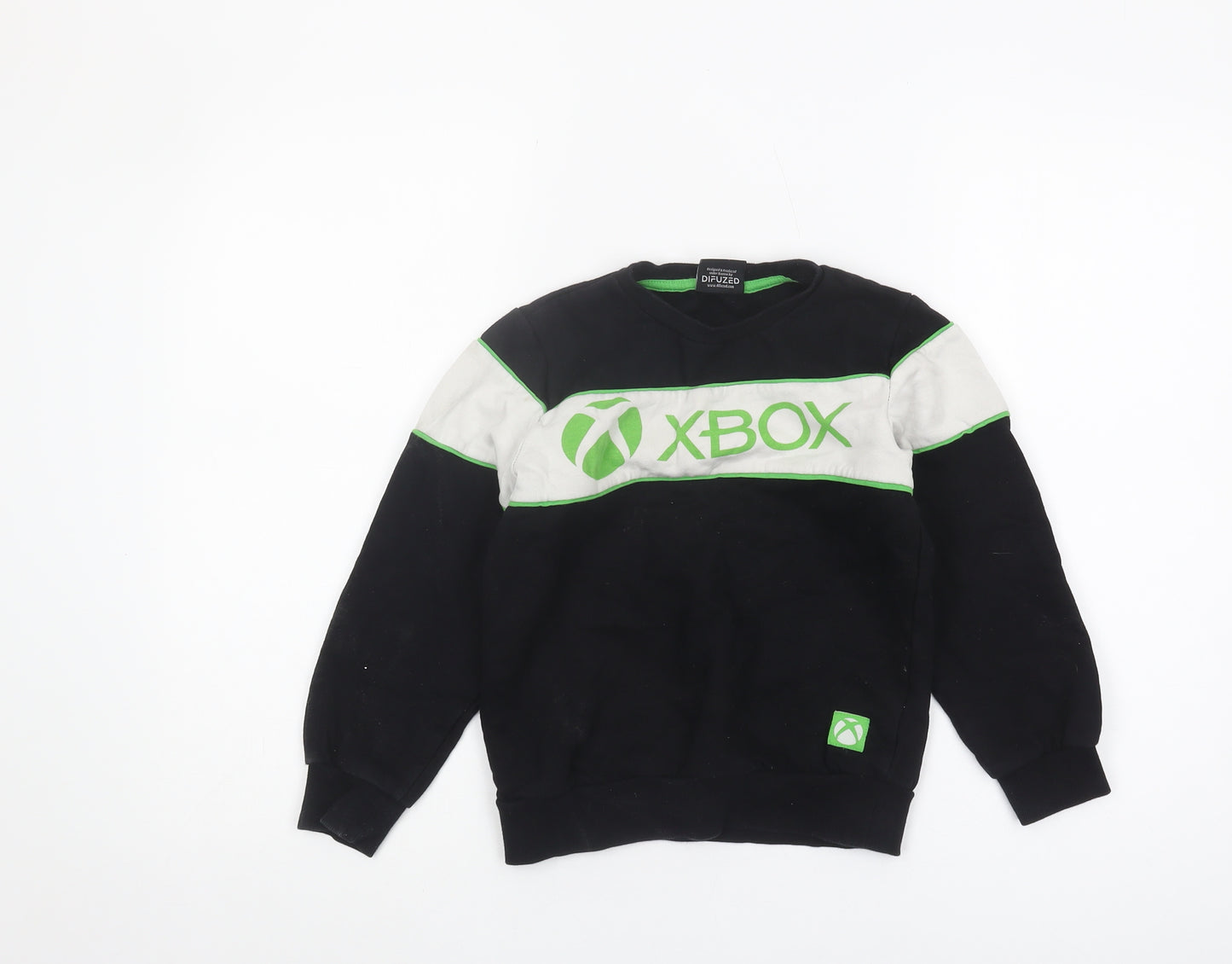 XBOX Boys Black Pullover Sweatshirt 8 Years Crew Neck