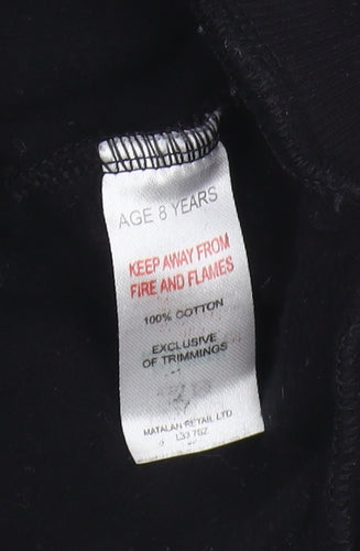 XBOX Boys Black Pullover Sweatshirt 8 Years Crew Neck