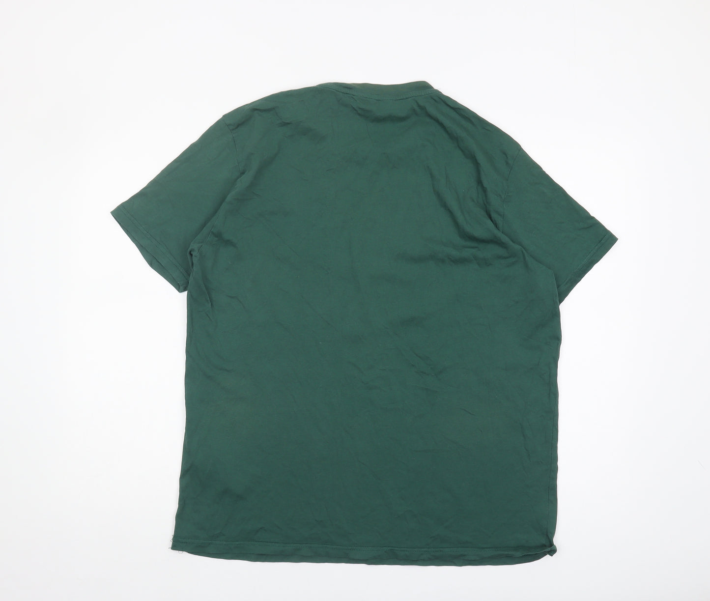 Ben Sherman Men's Green T-shirt, Size Large.