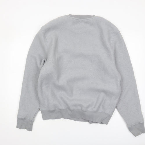 River Island Men's Grey Logo Sweatshirt - Size S