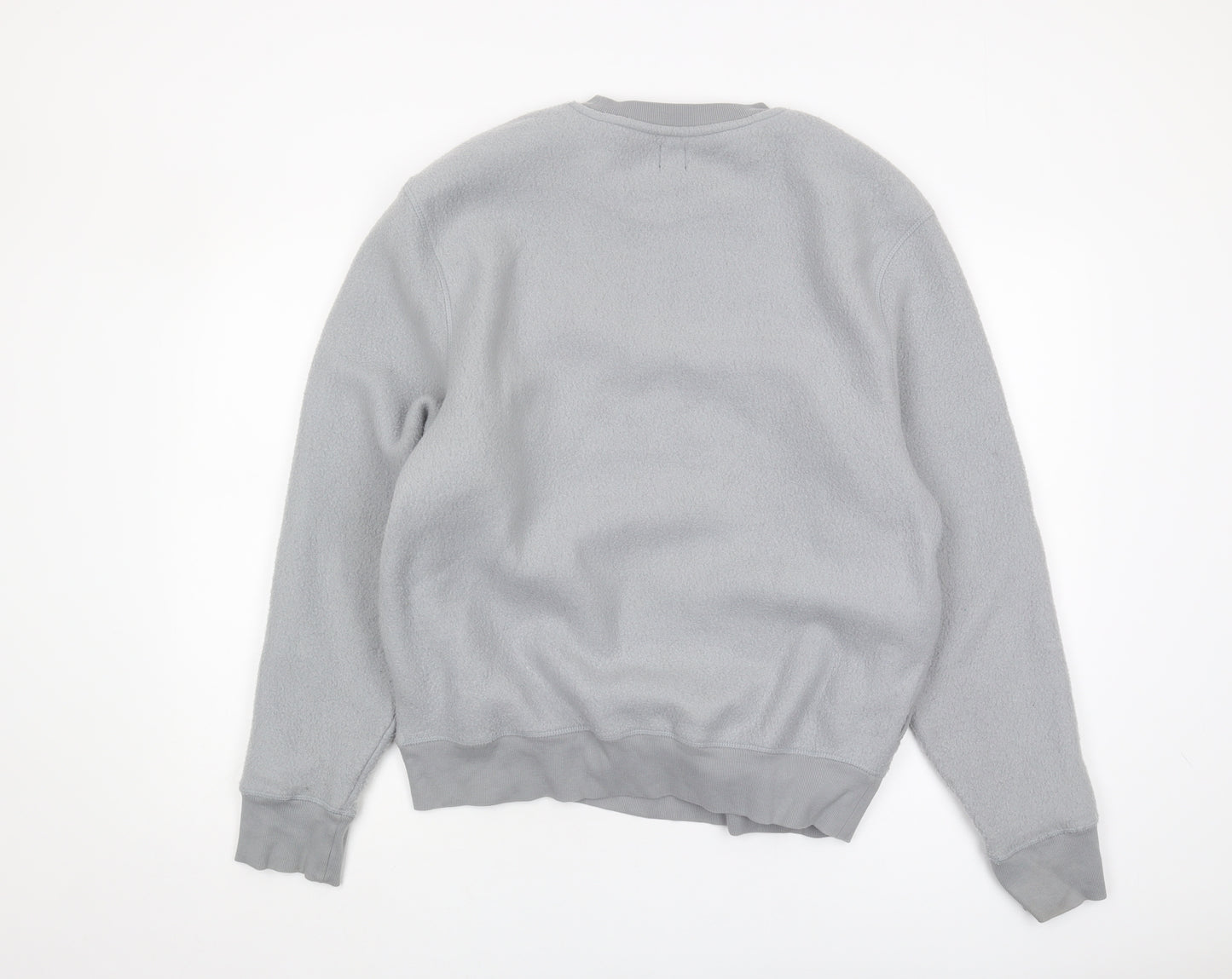 River Island Men's Grey Logo Sweatshirt - Size S