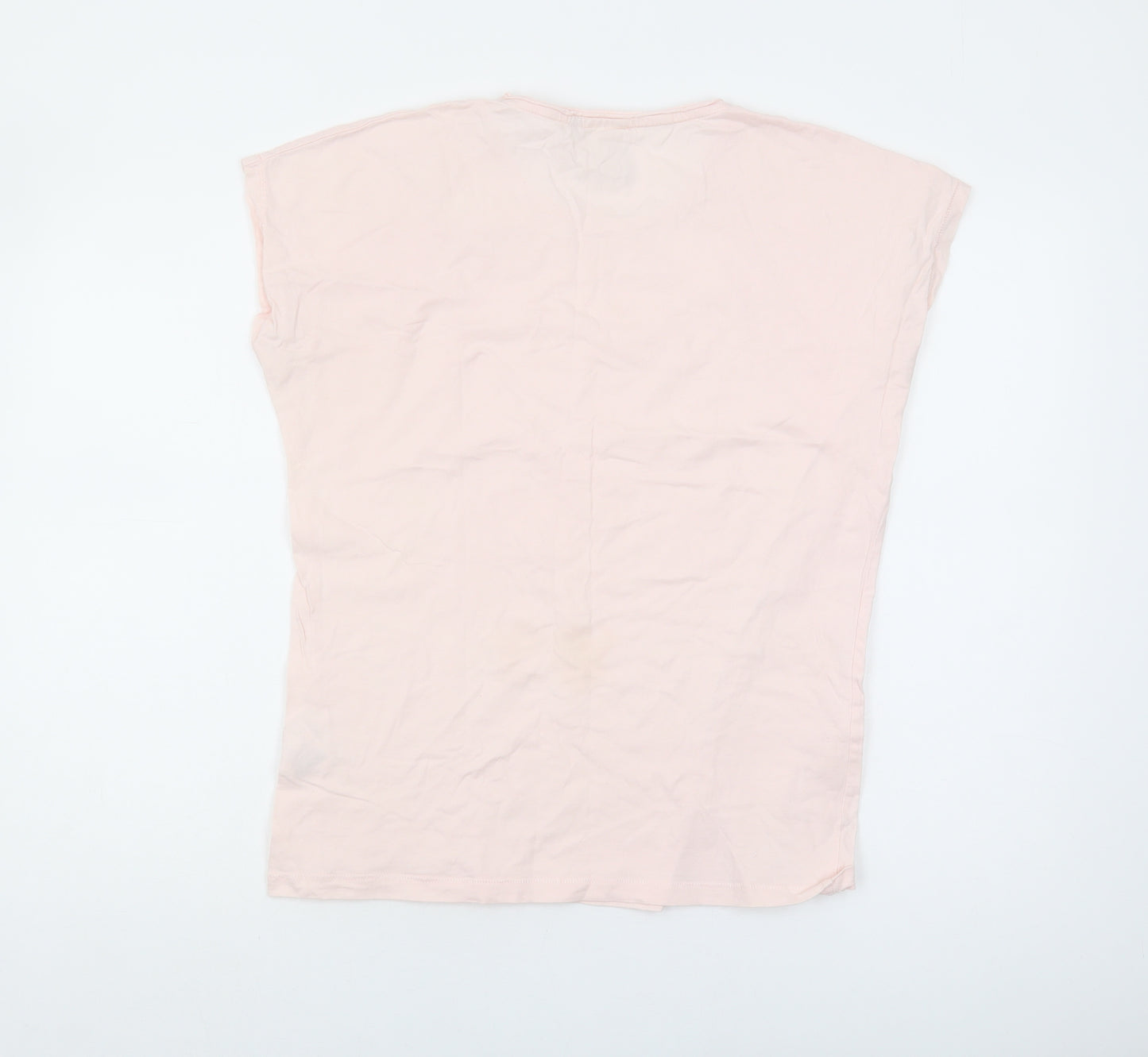 Weird Fish Pink Women's Cotton T-Shirt Size 12