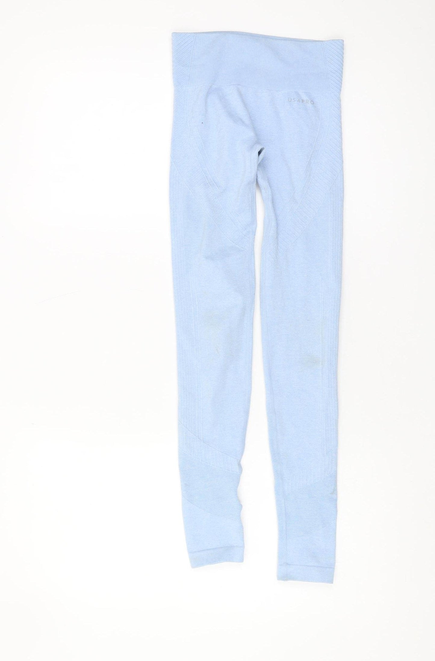 USAPRO Women's Blue Leggings, XS, Slim Fit