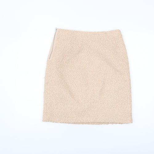Marks and Spencer Beige Women's Pencil Skirt Size 10