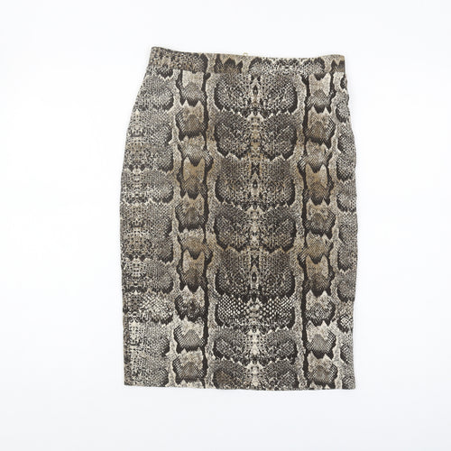 H&M Women's Multicoloured Pencil Skirt, Size 12