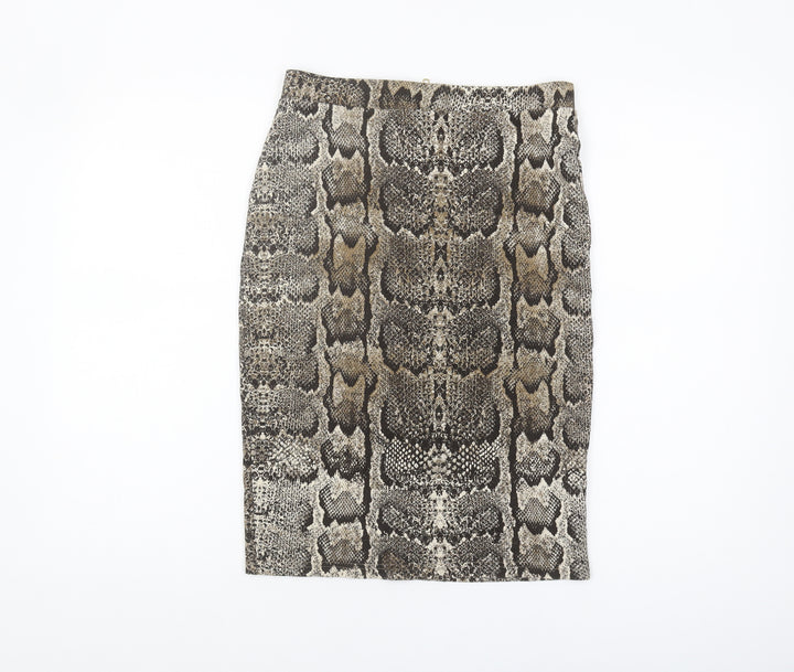 H&M Women's Multicoloured Pencil Skirt, Size 12