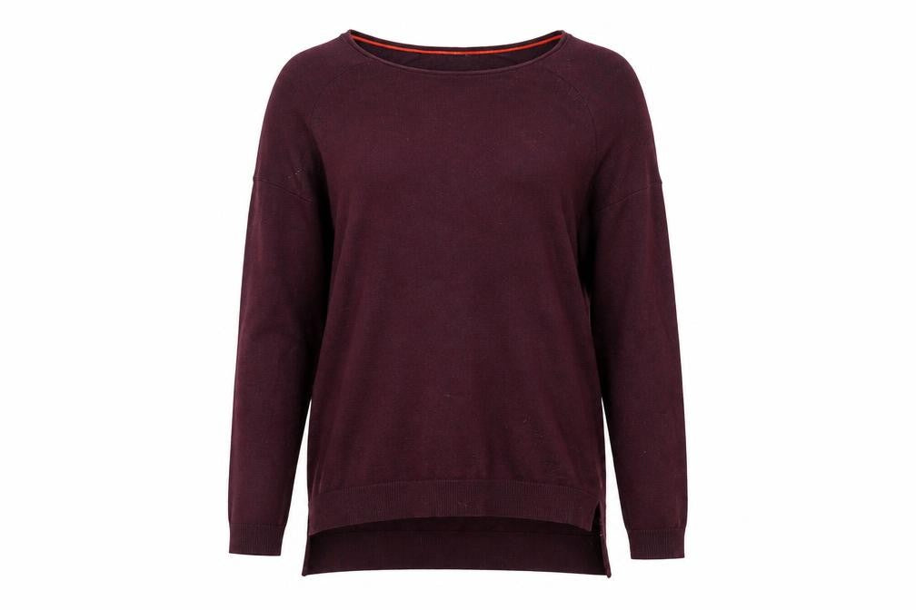 Front view of Whistles Women's Purple XS jumper