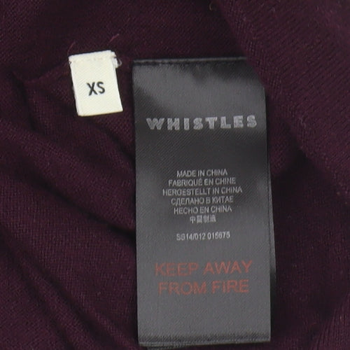Whistles Women's Purple XS Pullover Jumper