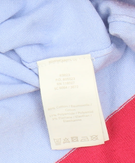 Boden Women's Blue V-Neck Pullover Jumper Size M