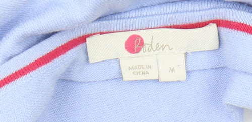 Boden Women's Blue V-Neck Pullover Jumper Size M