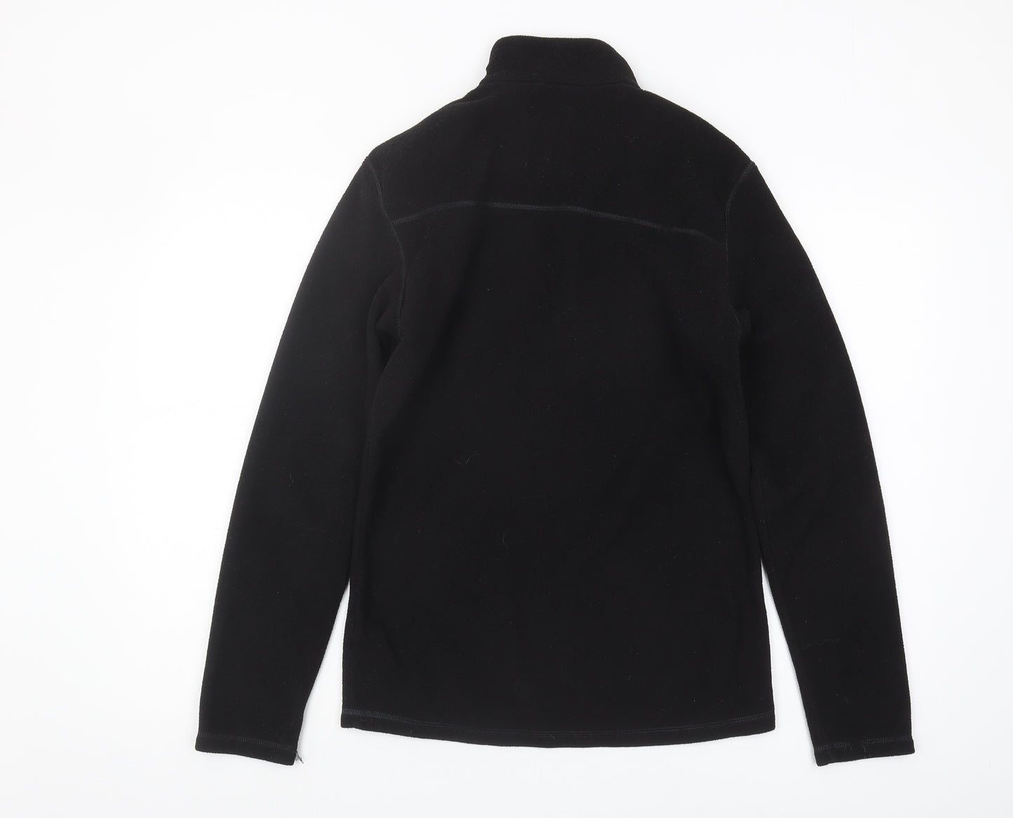 Decathlon Men's Black Fleece 1/4 Zip Sweatshirt S