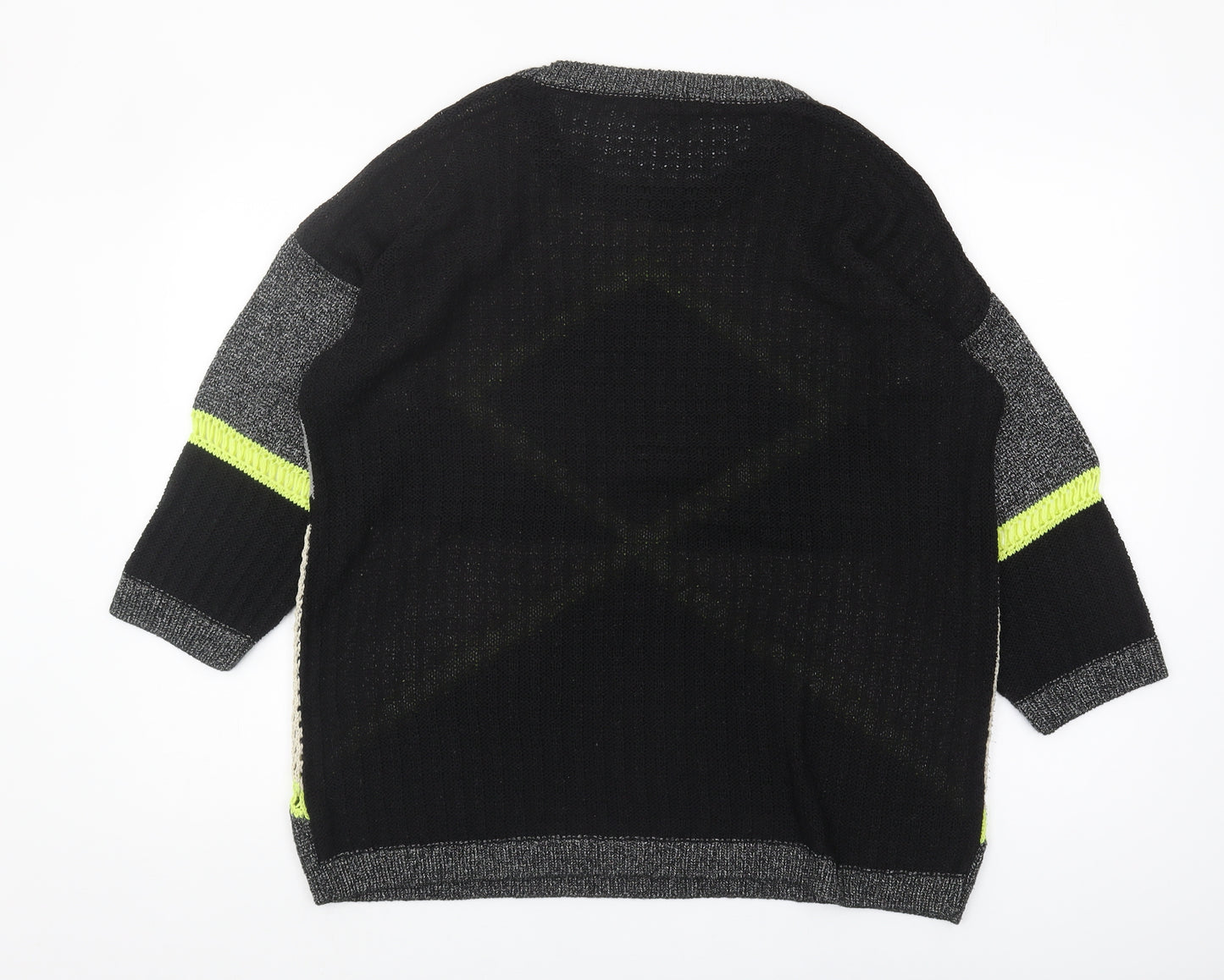 River Island Women's Multicoloured Geometric Jumper