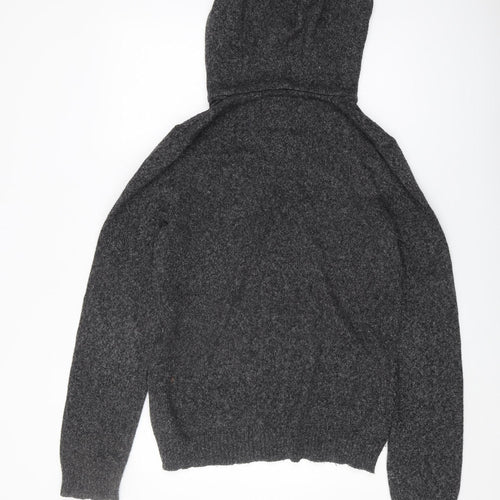 Abercrombie & Fitch Grey Hoodie Men's Jumper, Size L