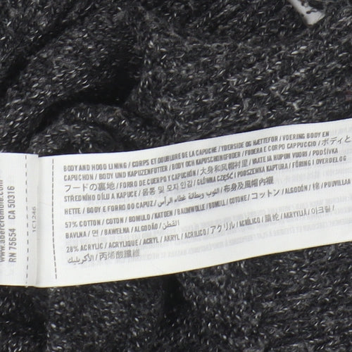 Abercrombie & Fitch Grey Hoodie Men's Jumper, Size L