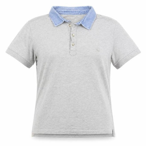 Diesel Unisex Grey Polo Shirt M - Casual Cotton Top