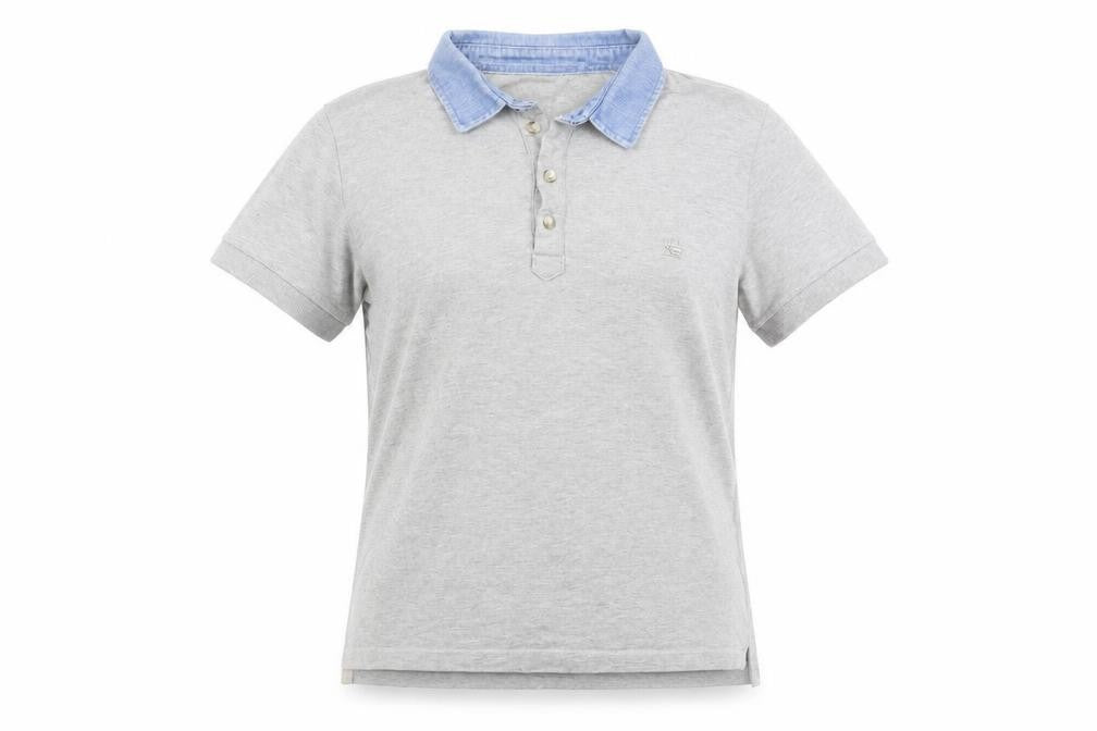 Diesel Unisex Grey Polo Shirt M - Casual Cotton Top