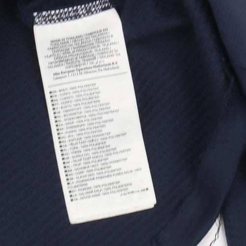 Nike Men’s Blue Running Top M Dri-FIT Zip