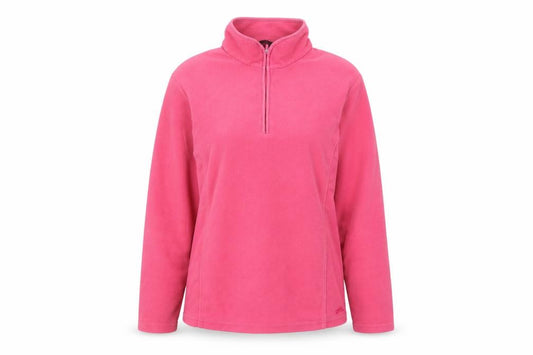 Front view of Gelert Women Pink Fleece Pullover Sweatshirt, size 12