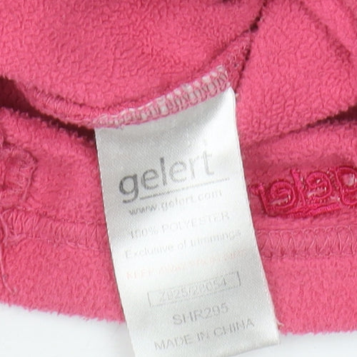 Gelert Women Pink Fleece Pullover Sweatshirt Size 12
