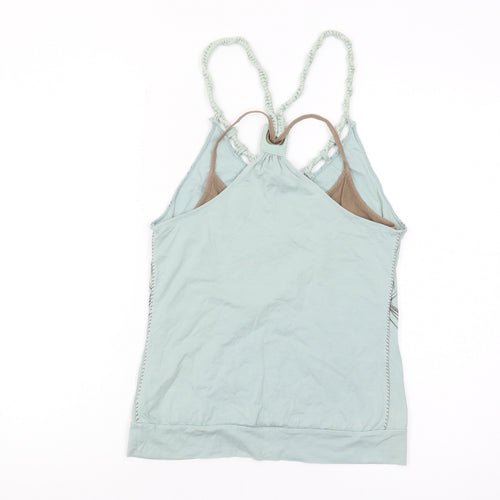 Karen Millen Women's Green Nautical Tank Top Size 8