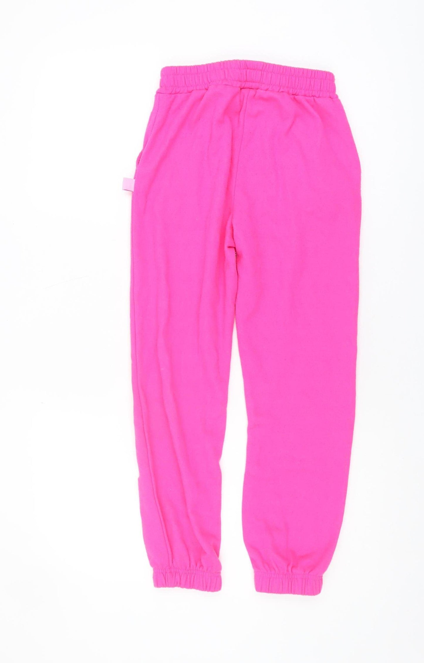 Barbie Girls Pink Joggers 10 Years Cotton Polyester Trousers