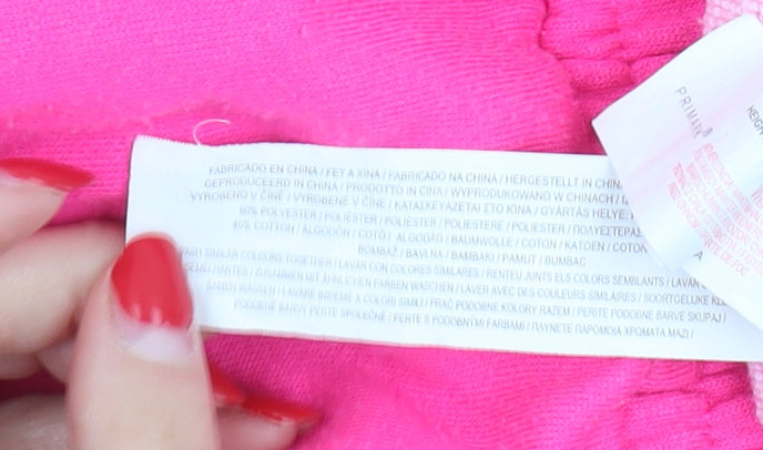 Barbie Girls Pink Joggers 10 Years Cotton Polyester Trousers