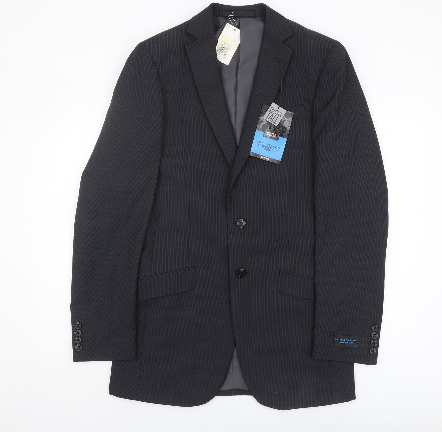Marks and Spencer Grey Extra Long Men's Blazer 36XL