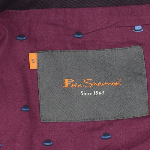 Ben Sherman Men's Grey Graphic T-Shirt Size M