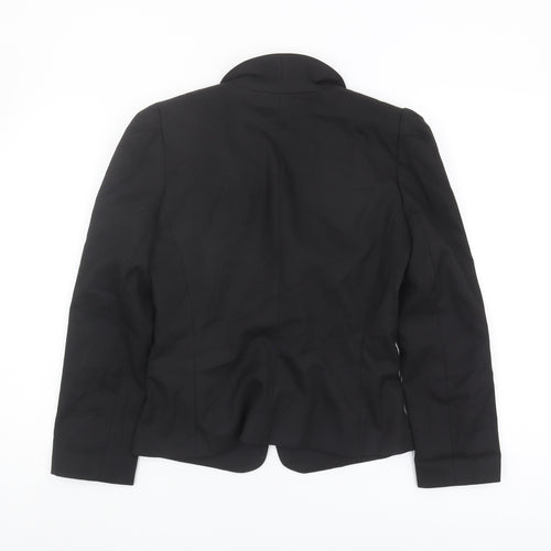 Oasis Women's Black Blazer, Size 10, Lined, Notch Lapel