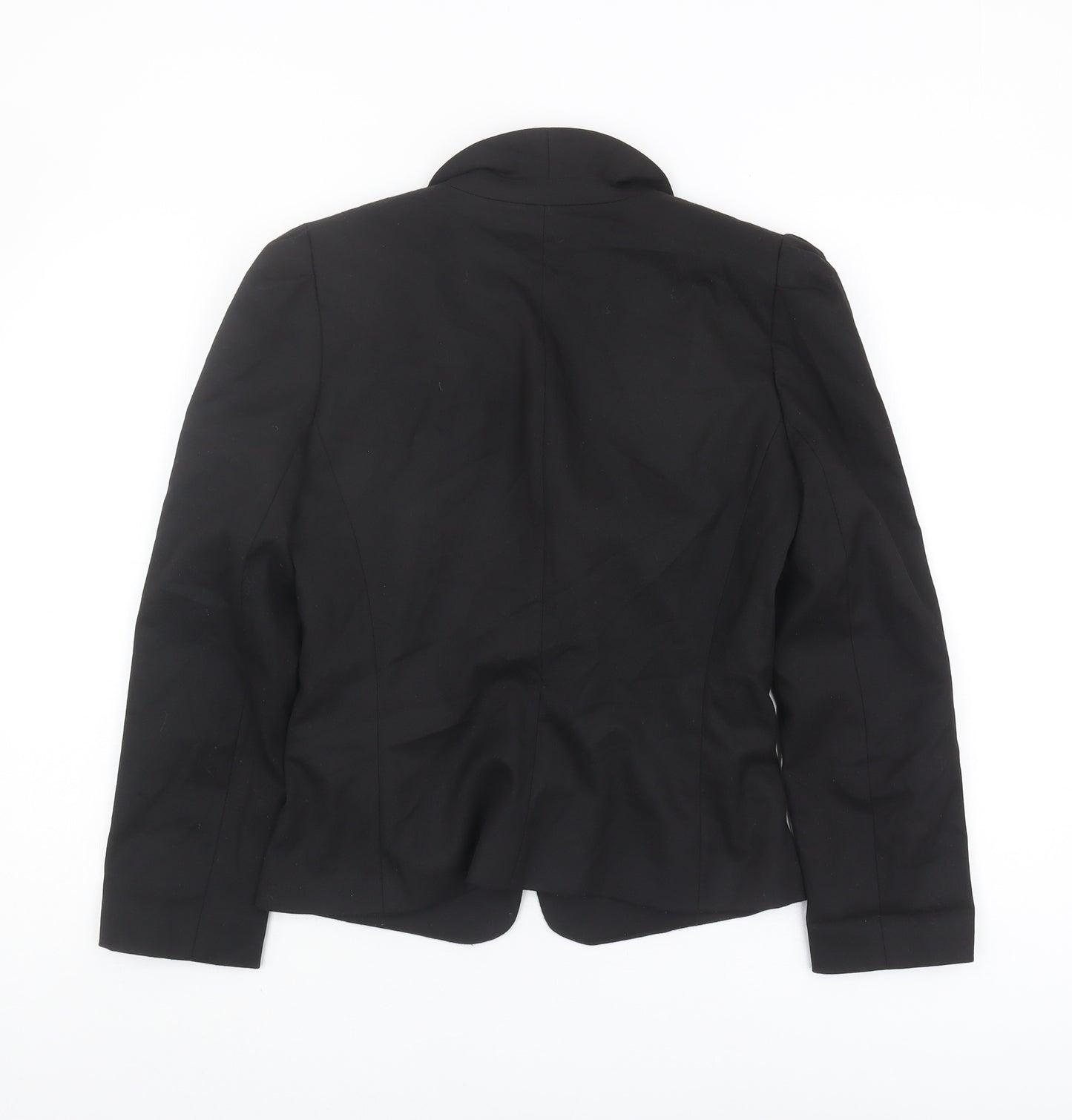 Oasis Women's Black Blazer, Size 10, Lined, Notch Lapel