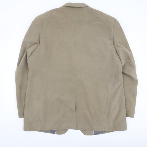 Skopes Men's Beige Corduroy Blazer Jacket 48R